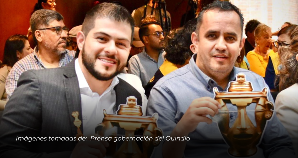 Gobernador Galvis Bedoya reitera llamado para recuperar tesoro Quimbaya durante simposio en museo del Oro.
