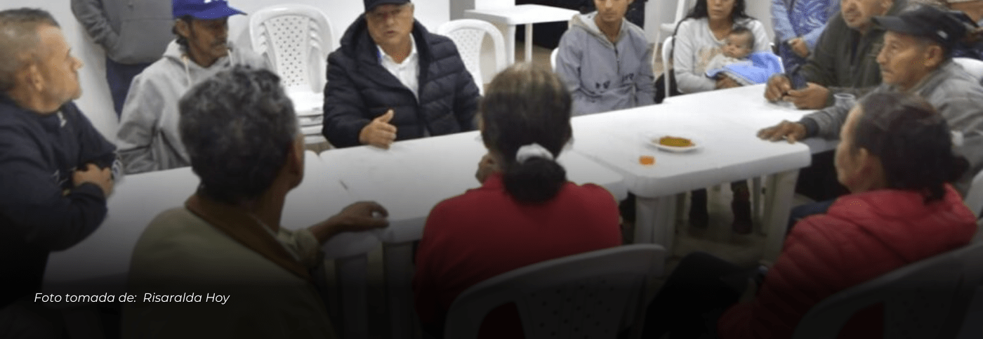Familias afectadas por deslizamiento en La Esneda reciben apoyo
