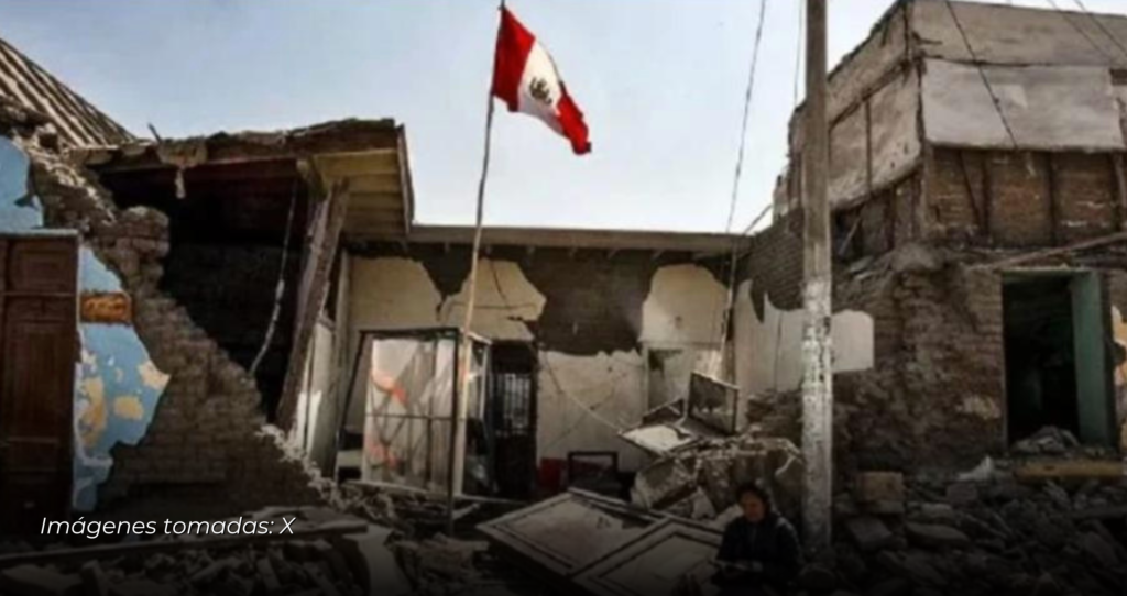 Terremoto de magnitud 7 sacude el litoral sur Peruano.