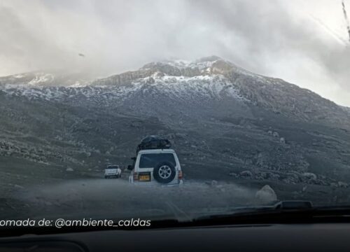 Se logró la evacuación de las 32 personas que quedaron incomunicadas en el Parque Nacional Natural los Nevados