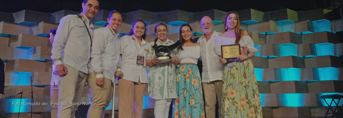 El Departamento de Caldas brilló en el Festival Mono Núñez y se llevó 5 premios en varias categorías
