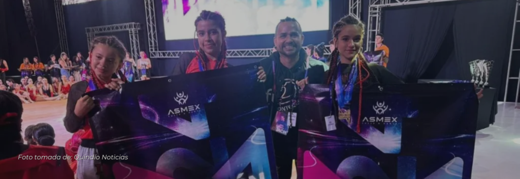 Montenegro Dance, representó a Colombia y logró destacado triunfo en el Asmex Cheer en México
