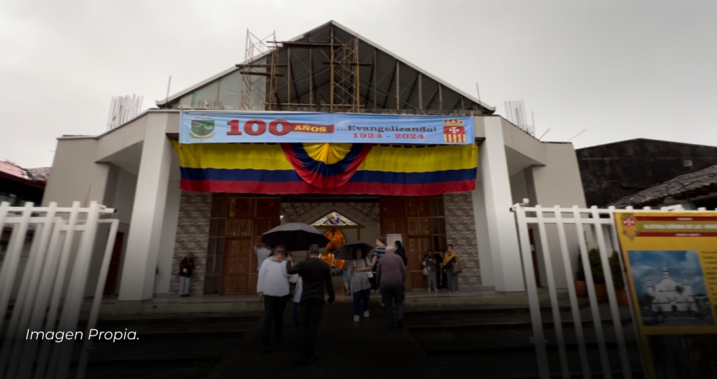 Circasia conmemora el centenario de la parroquia Nuestra Señora de las Mercedes.