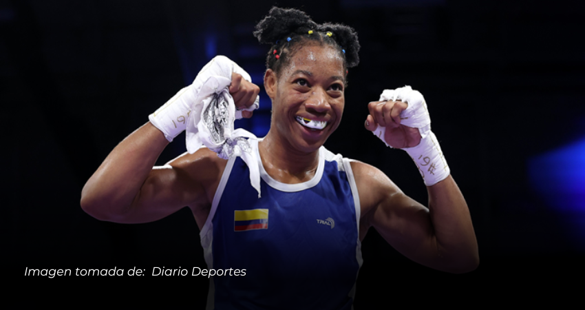 Angie Valdés avanza a cuartos de final en boxeo femenino en París 2024