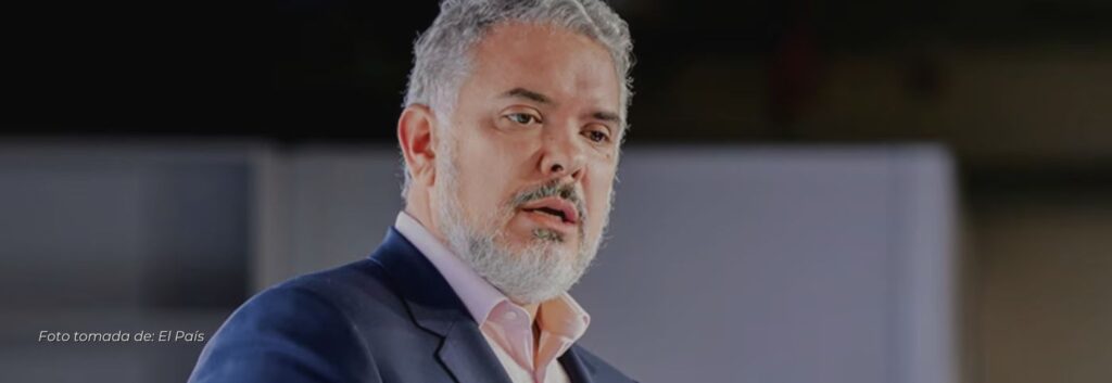 “No es momento para ambivalencias por parte de la comunidad internacional” Iván Duque Márquez, ex presidente de Colombia.
