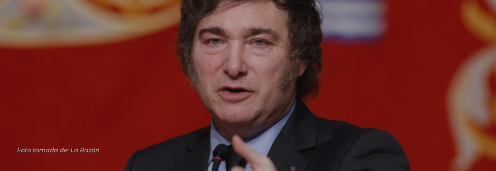 Milei denuncia persecución judicial contra Bolsonaro en Brasil