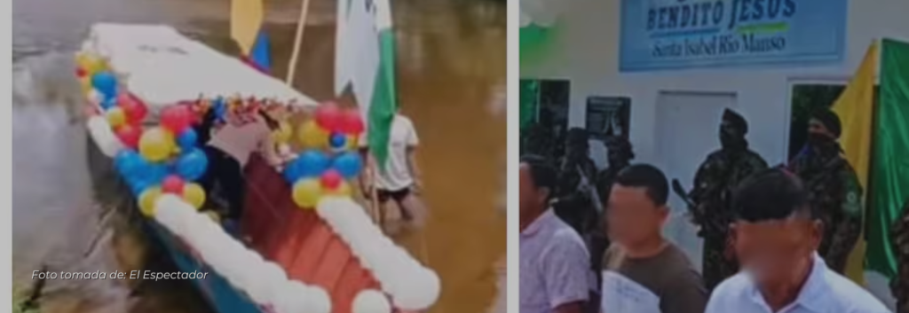 Clan del Golfo entrega ambulancia fluvial a los habitantes de Córdoba