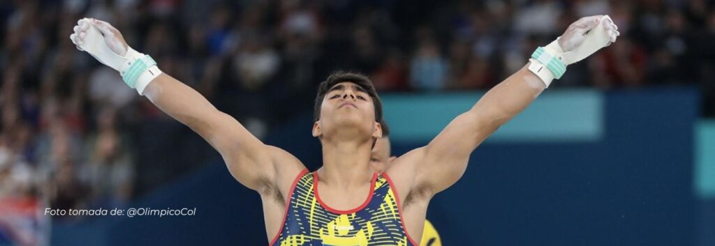 Ángel Barajas se lleva la medalla de plata en gimnasia artística en los Juegos Olímpicos.