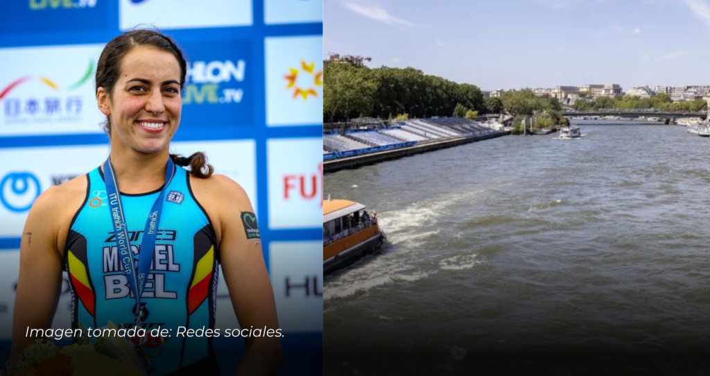 Contaminación en el río Sena impacta el triatlón en los Juegos Olímpicos de París 2024.
