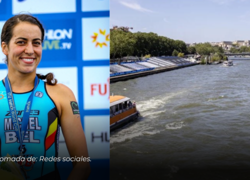 Contaminación en el río Sena impacta el triatlón en los Juegos Olímpicos de París 2024.