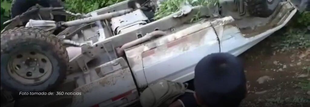 Accidente en Pueblo Rico: Cuatro mujeres indígenas gravemente heridas en Santa Cecilia por ir en un Jeep