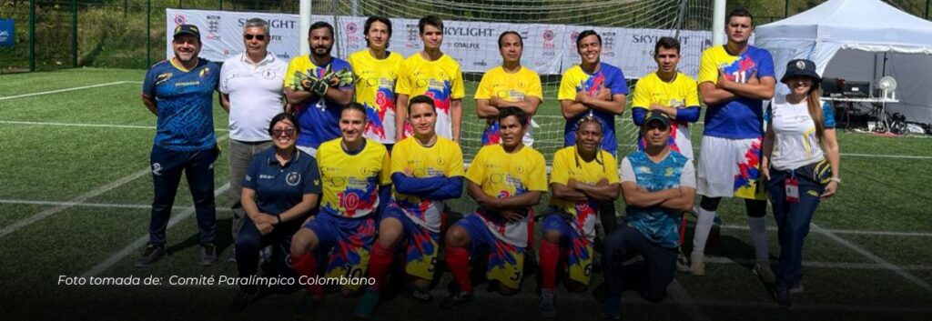 ¡Colombia a semifinales! Selección de fútbol para ciegos hace historia en los Paralímpicos