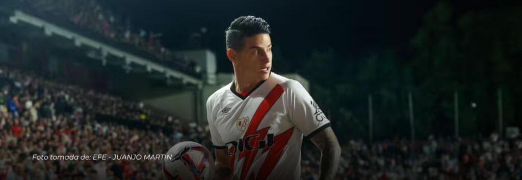 Incertidumbre sobre James Rodríguez: ‘No sé cuándo será titular’ según el DT del Rayo Vallecano
