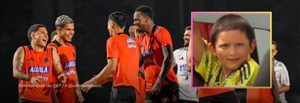 ¡Sueño cumplido! Niño en silla de ruedas conoce a la Selección Colombia y su emoción conmueve en redes sociales