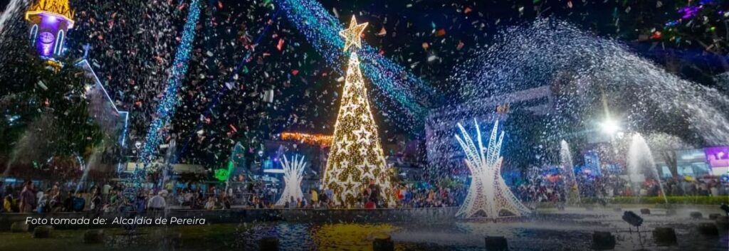 Pereira da la bienvenida a la Navidad con más de 1.6 millones de luces y más de 60 figuras navideñas