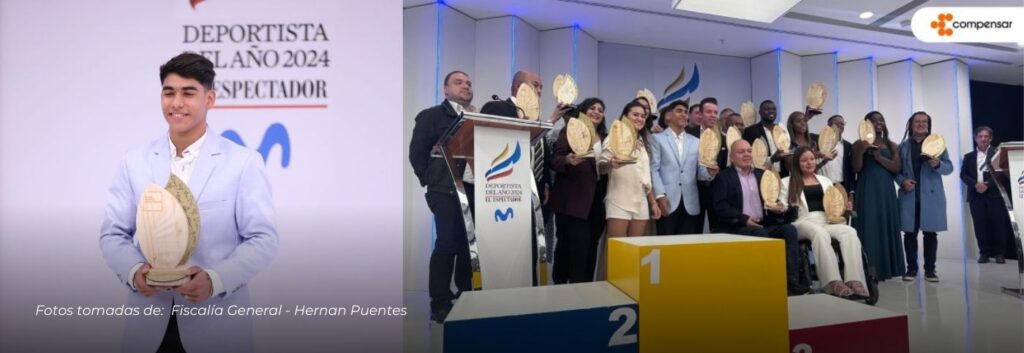 El cucuteño Ángel Barajas fue reconocido como el Deportista del Año 2024 por El Espectador y Movistar 