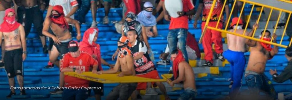 Disturbios en la final América-Nacional deja 30 heridos y caos en el Pascual Guerrero