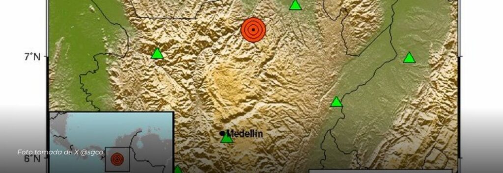 Fuerte temblor de 5.1 sacudió Antioquia, Manizales y varias regiones de Colombia