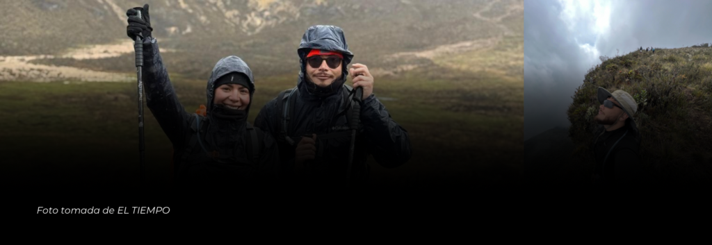 La novia de Kevin Bocanegra, Jois Ramírez, reveló detalles impactantes sobre la trágica expedición al Nevado del Tolima que terminó con la muerte de su pareja