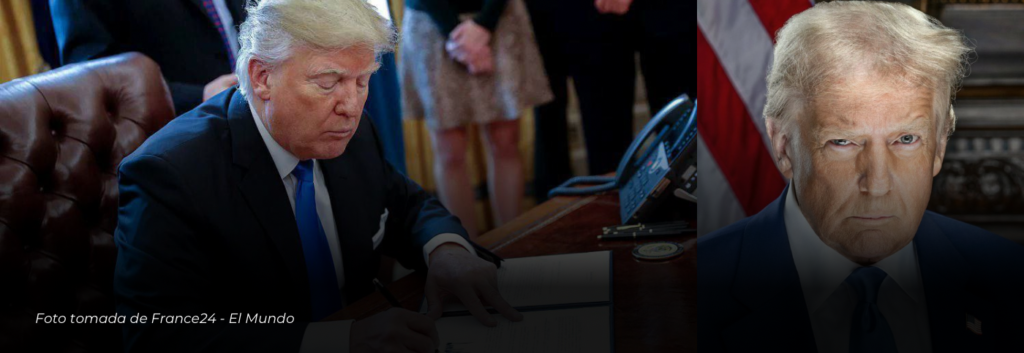 Trump firma orden ejecutiva que retira a Estados Unidos de La OMS