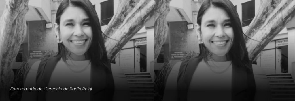 Fallece Vanessa Ochoa, destacada periodista de la radio pereirana