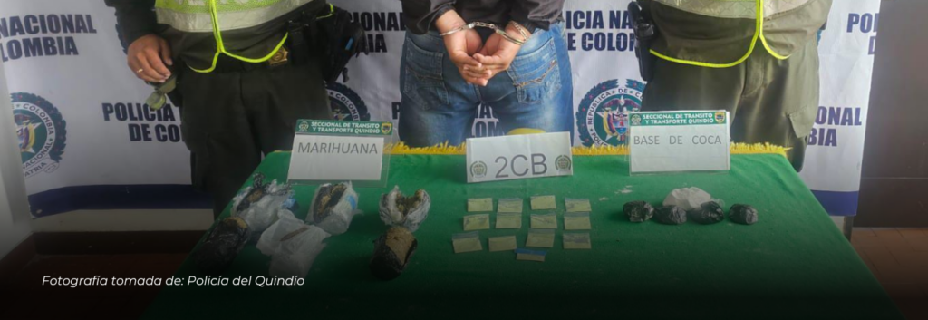 Capturan a hombre cuando intentaba lanzar drogas a la cárcel Peñas Blancas en Calarcá