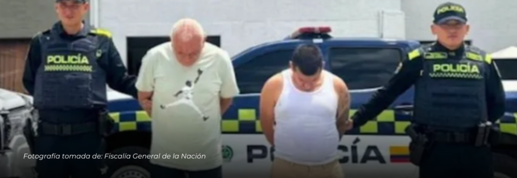Capturados en flagrancia dos hombres por secuestro y millonario robo en Quindío