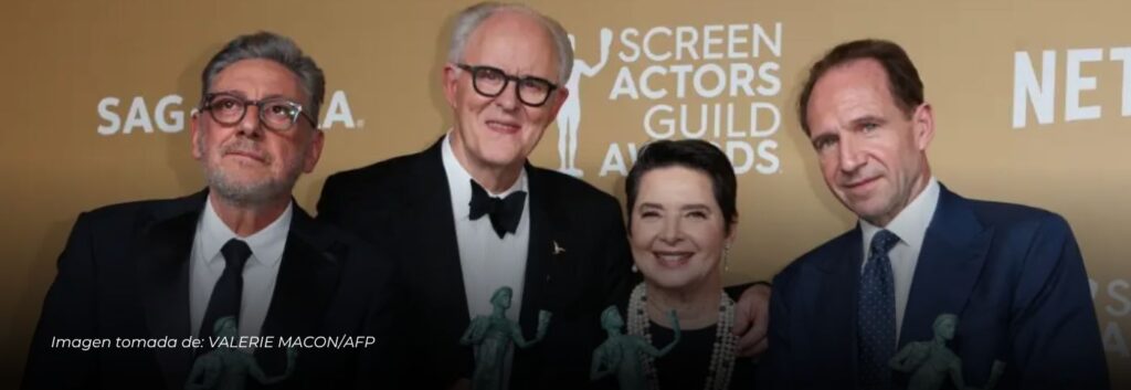 “Conclave” y Timothée Chalamet brillan en los premios Sindicato de Actores 2025