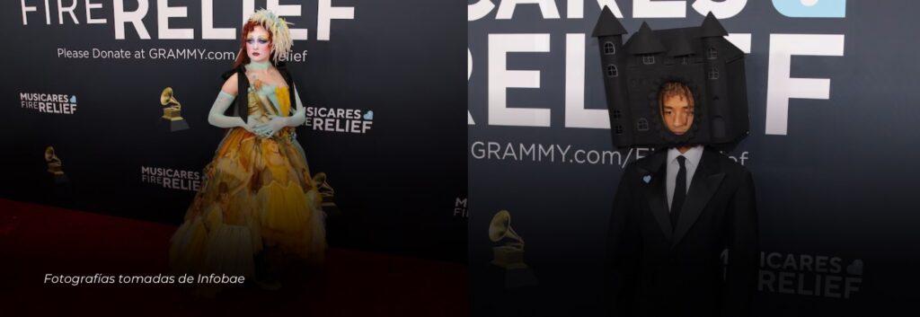 Grammys 2025: estos fueron los vestuarios “poco convencionales” que utilizaron los artistas
