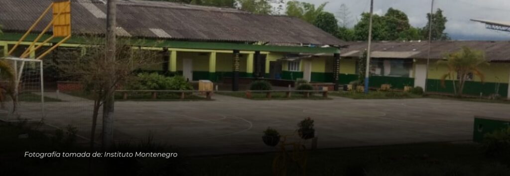 El Gobernador del Quindío visitó la zona ruta del Montenegro y entregó donaciones para los estudiantes