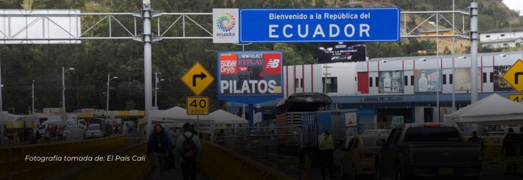 Ecuador cerrará sus fronteras con Colombia y Perú debido las elecciones presidenciales