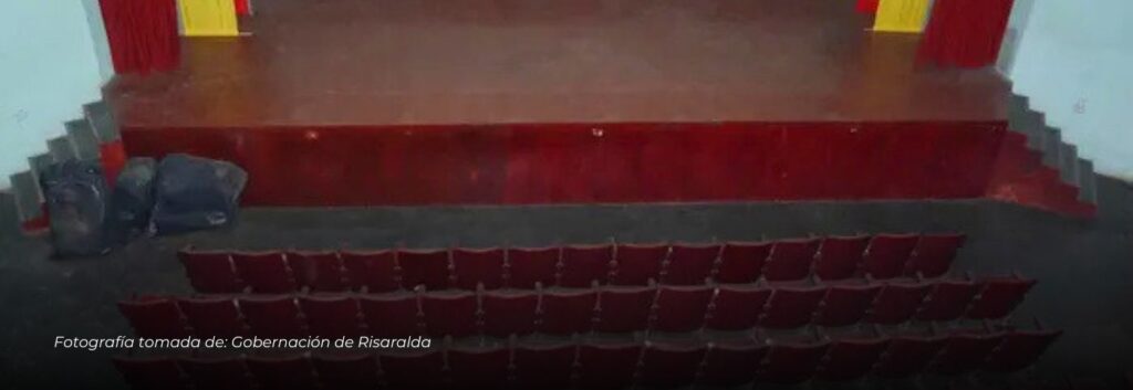 Se invertirán $304 millones en la remodelación del Teatro de Quinchía, Risaralda