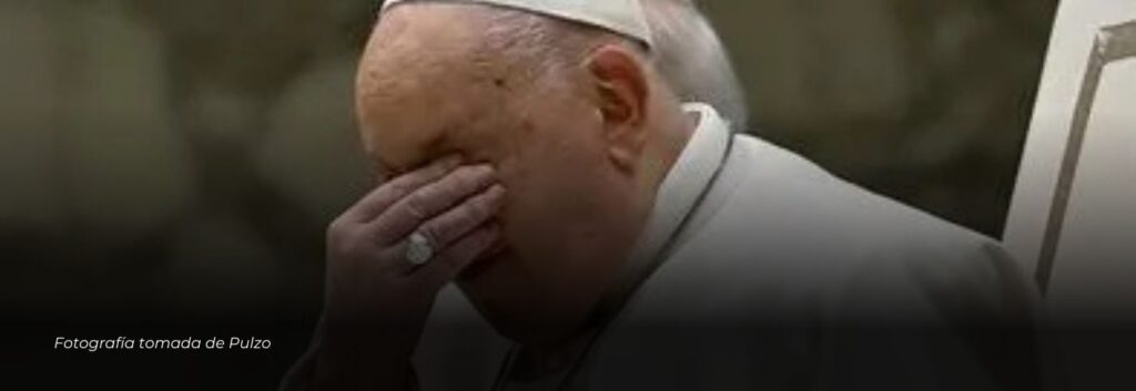 Papa Francisco hospitalizado en el Agostino Gemelli de Roma este viernes