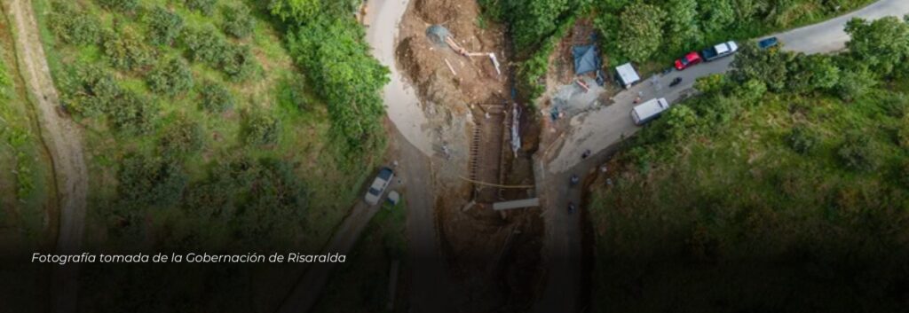 Avance del 60% en obras viales de Quinchía: Gobernación de Risaralda reactiva infraestructura tras daños por invierno