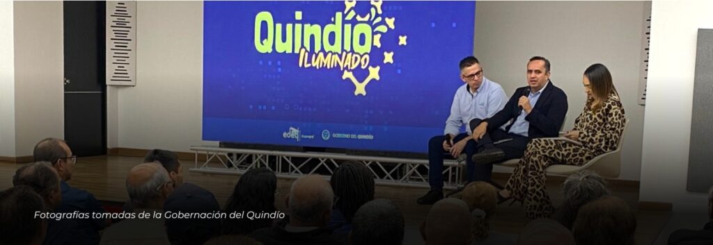 El Gobierno del Quindío y la EDEQ lanzan el proyecto ‘Quindío Iluminado’ con una inversión de 5.400 millones de pesos