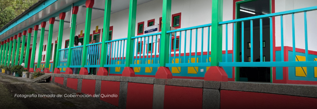 Avanzan las mejoras en infraestructura educativa rural en el Quindío