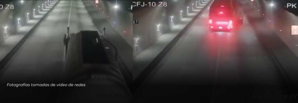 Sale a la luz video del choque en la vía Bogotá-Villavicencio