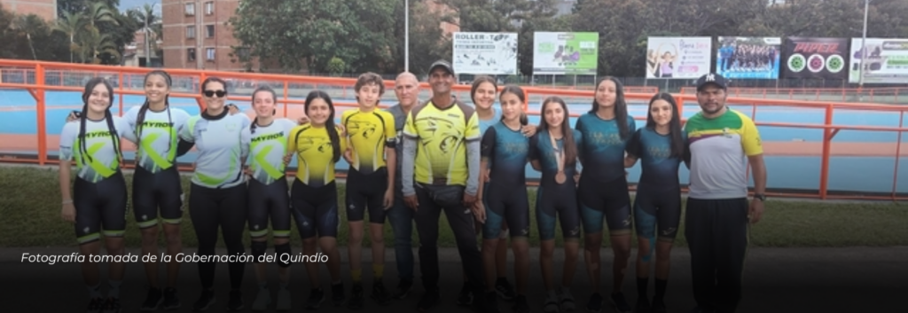 Quindío brilla en el Nacional de Transición: Patinadores conquistan medallas en Envigado