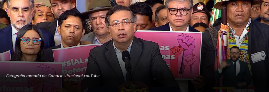 Petro anuncia consulta popular sobre reformas de salud y laboral