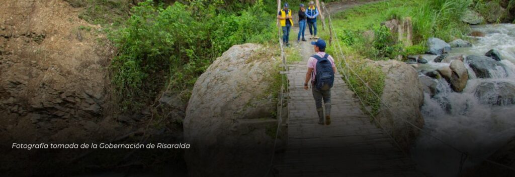Reactivaron la construcción de seis puentes peatonales para comunidad indígena de Mistrató