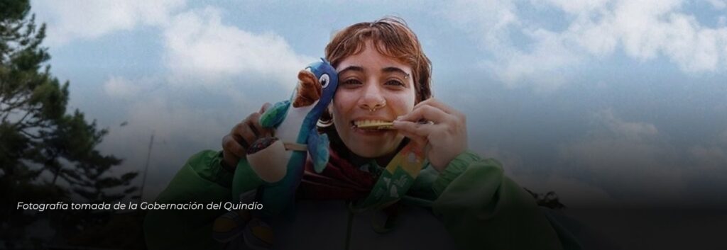 Yerly Jaidivy Cardona Rodríguez llevará al Quindío al Primer Campeonato Nacional de Skateboarding 2025