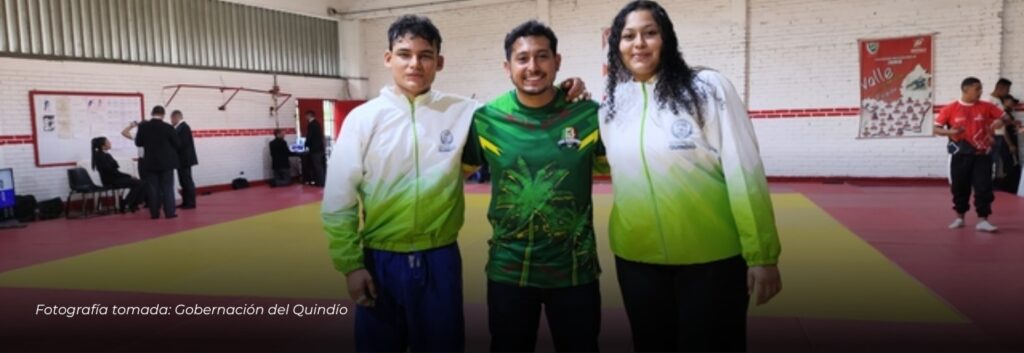 Oro para el Quindío en judo de la mano de Zharick Gómez