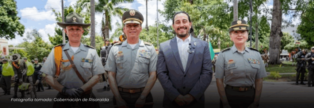 Risaralda da la bienvenida al nuevo comandante de Policía, coronel Téllez,con respaldo oficial