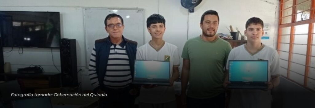 Gobernación del Quindío entregará 305 computadores a 18 instituciones educativas del departamento
