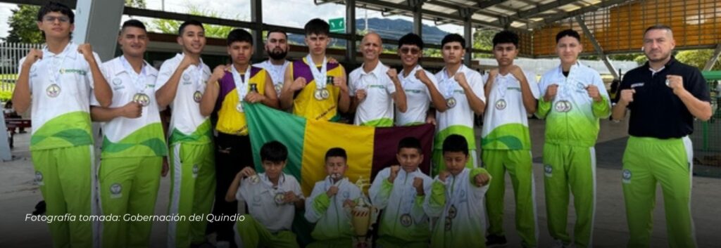 Quindío en el podio: 25 medallas conseguidas en el Campeonato Nacional Federado de Savate