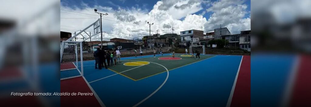 El barrio El Remanso recibe un escenario deportivo para fomentar el deporte en la comunidad