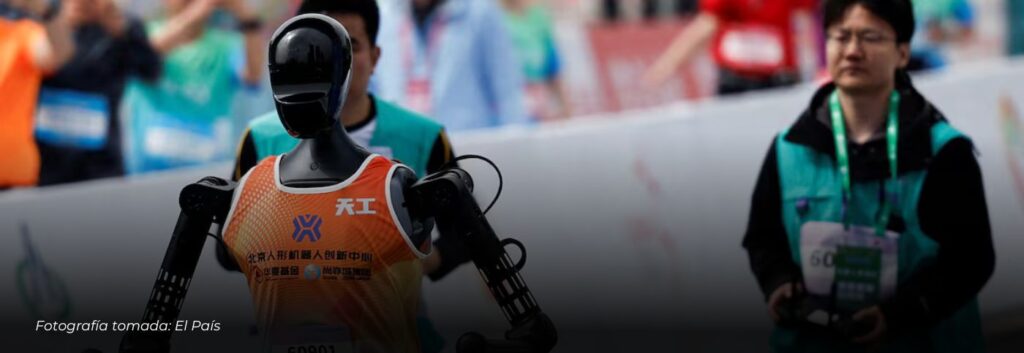 En China se realizó la primera media maratón humanoide del mundo