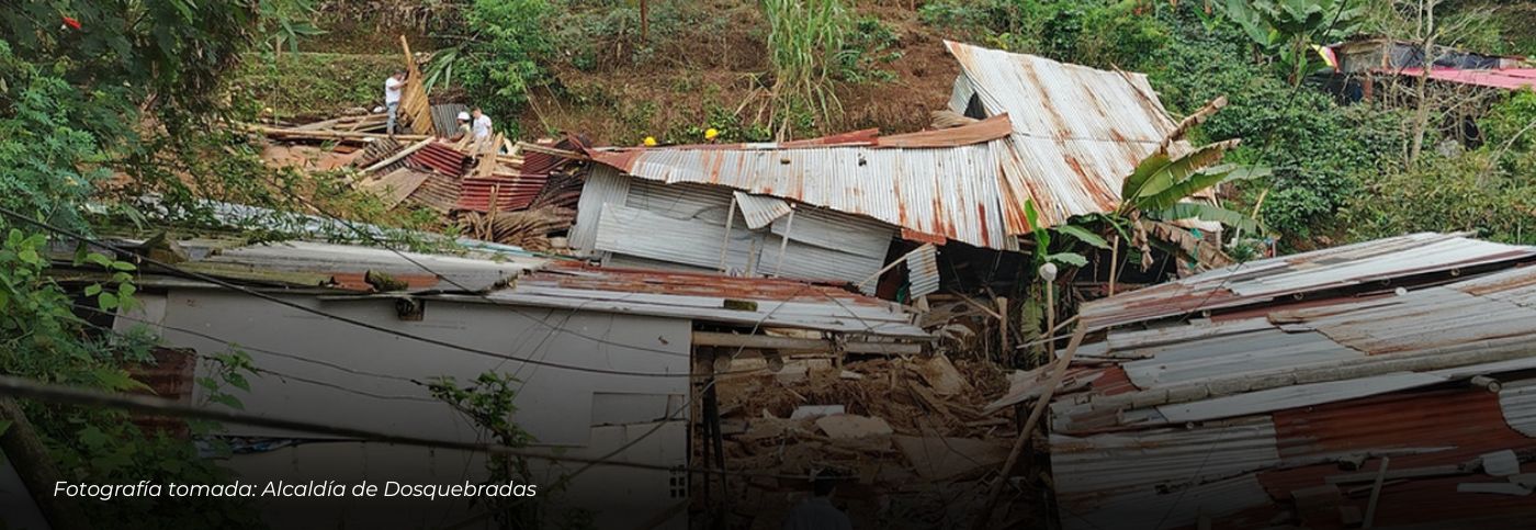 Declaran calamidad pública en Risaralda tras emergencias generadas por la temporada invernal