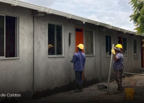 Obras de vivienda en Guarinocito, La Dorada, cada vez más cerca de ser entregadas
