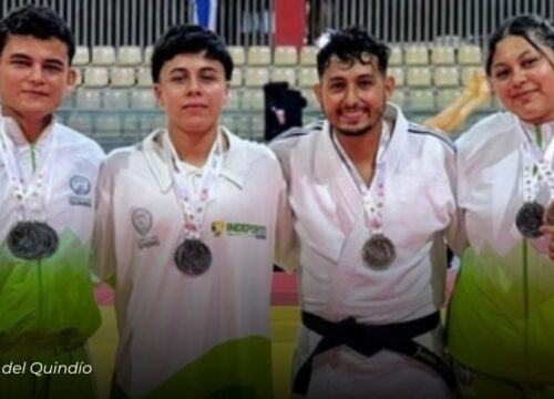 Judoistas quindianos brillan con seis medallas en el Nacional Sub-21